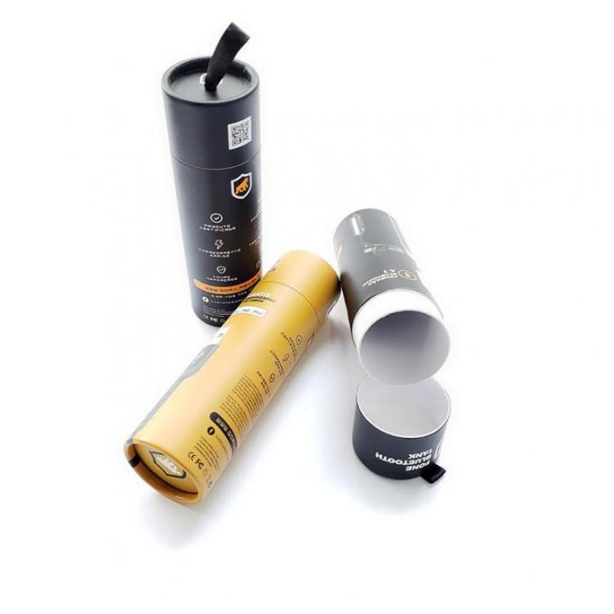 Emballage créatif imprimé de haute qualité de tube de papier d'emballage de rond pour l'emballage alimentaire