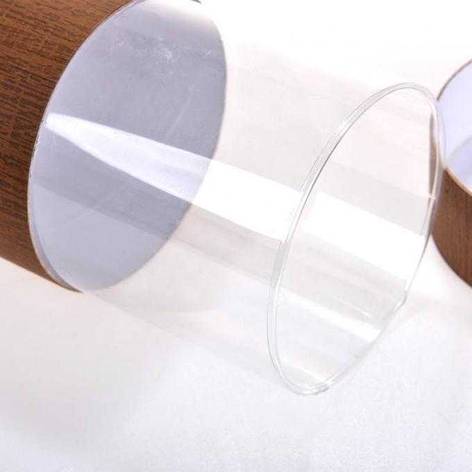 Boîte en carton de boursouflure avec la fenêtre claire, boîte-cadeau de fenêtre de estampillage chauds d'ODM 2