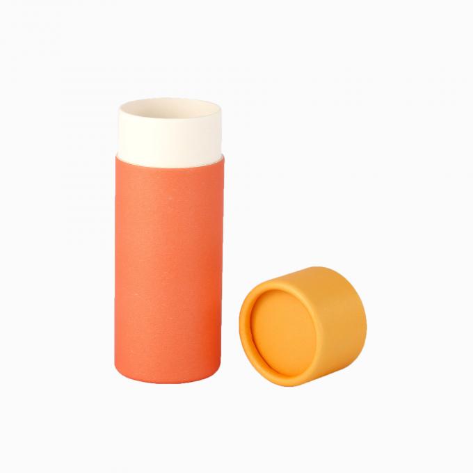 Impression de Debossed de relief par conteneurs CMYK de cylindre de papier de catégorie comestible 3