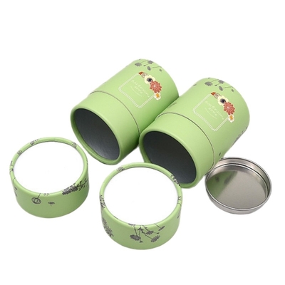 Tube en papier de qualité alimentaire avec fer blanc pour poudre de protéines de thé alimentaire