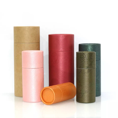 Tube de papier d'huile essentielle multi-taille empaquetant les tubes d'emballage de papier alimentaire cosmétique CMJN