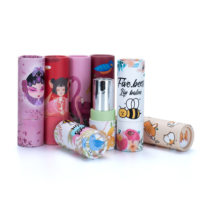 Tube de papier cosmétique d'Offest empaquetant le matériel de plissement de Multifeature