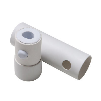 Tube de papier jetable résistant aux enfants Tube en carton blanc Personnaliser le cylindre de vape de verrouillage de sécurité LOGO