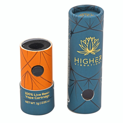 Emballage fait sur commande de tube de carton de cartouche de vape avec la serrure d'enfant