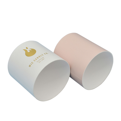 Emballage de tube de carton de CMYK avec l'impression en soie disponible d'OEM de couvercle