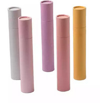 Tubes de carton de cylindre de CMYK Debossed empaquetant l'OEM disponible