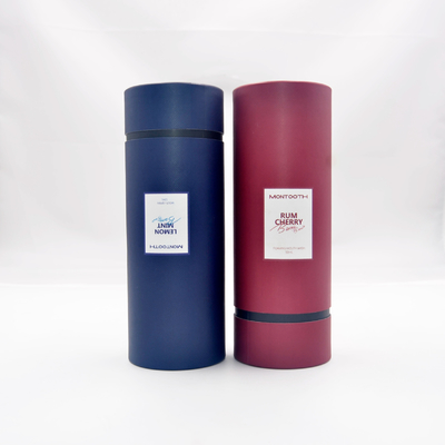 Boîte ronde de tube de parfum d'impression, tube de papier recyclable de cylindre pour des cosmétiques