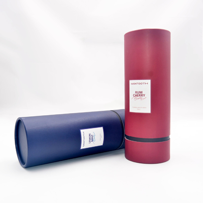 Boîte ronde de tube de parfum d'impression, tube de papier recyclable de cylindre pour des cosmétiques