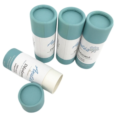 Emballage biodégradable de tubes de poussée de déodorant d'impression fait sur commande pour le baume de corps