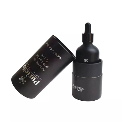 récipient rond de tube de papier d'emballage de bouteille d'huile essentielle 100ml pour le cosmétique