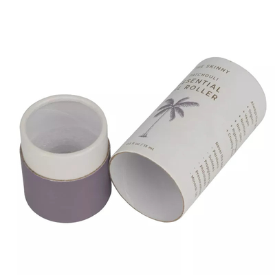 Emballage cosmétique de récipient de bouteille de rouleau de tube de papier d'huile essentielle de 15 ml