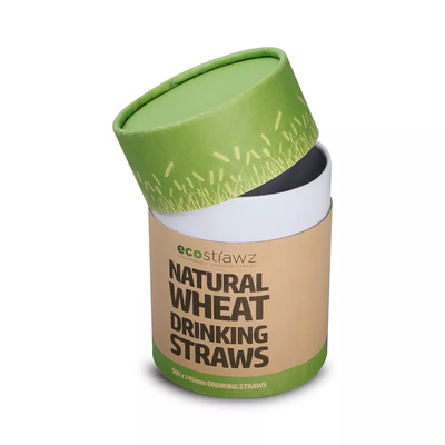 Tube de nourriture de papier d'emballage d'OEM empaquetant la boîte en carton écologique de thé de cylindre de CMYK