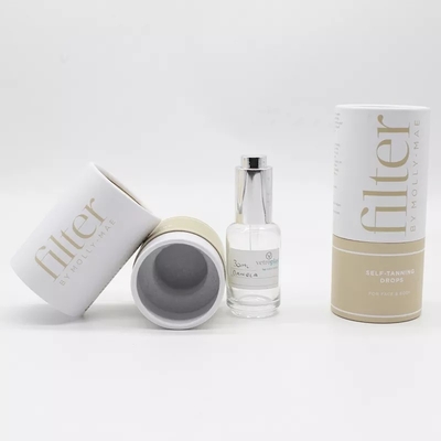 Tubes cosmétiques faits sur commande de papier d'imprimerie, cylindre de carton de CMYK pour l'huile essentielle