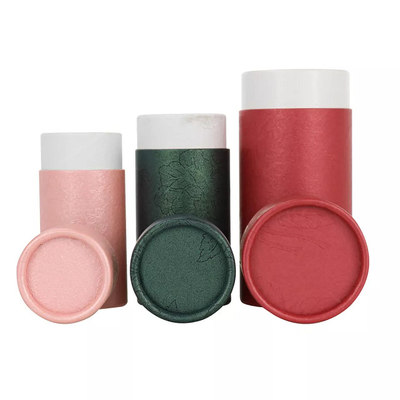 Tube de papier d'huile essentielle multi-taille empaquetant les tubes d'emballage de papier alimentaire cosmétique CMJN