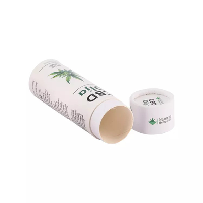 tube de papier rond d'huile essentielle de 10ml CBD empaquetant l'emballage cosmétique de tubes de cylindre