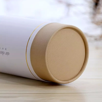 Tube écologique fait sur commande de papier de soins de la peau empaquetant les tubes cosmétiques de papier d'emballage de parfum