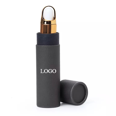 Tube noir de bouteille d'huile essentielle de Papier d'emballage empaquetant Logo Printed fait sur commande