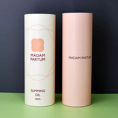 Conteneur cosmétique écologique de tube de papier d'huile essentielle pour le parfum