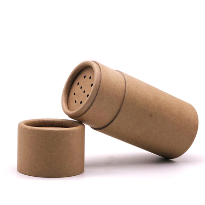 Carton de papier kraft pour tube rond alimentaire avec assaisonnement salé pour tamis à papier