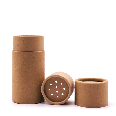 Carton de papier kraft pour tube rond alimentaire avec assaisonnement salé pour tamis à papier