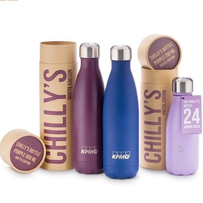 Encre disponible enduite UV d'ODM Soyoil de vin de bouteille de tube recyclable de cadeau