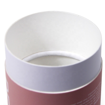 Emballage menstruel de tube de papier de coupe avec le tube recyclable de fenêtre pour le soin personnel