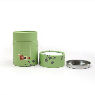 Tube en papier de qualité alimentaire avec fer blanc pour poudre de protéines de thé alimentaire