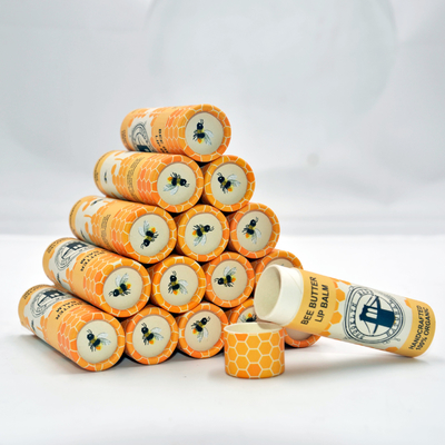 Biodégradable compostable carton d'expédition le diamètre 0.5oz de la taille 24mm de 76mm