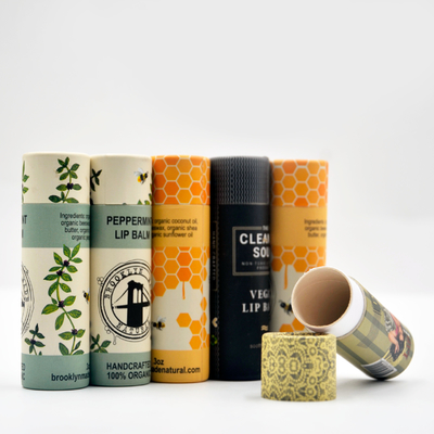 Biodégradable compostable carton d'expédition le diamètre 0.5oz de la taille 24mm de 76mm