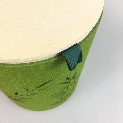 Les boîtes imprimées faites sur commande cylindrique à thé, carton de thé de CMKY enferme dans une boîte l'OEM disponible