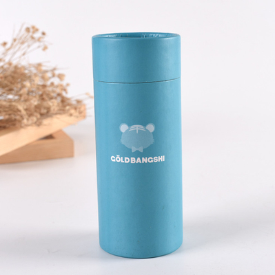 Emballage de papier UV de thé de tube, Copolyester compostable Chai Packaging Box