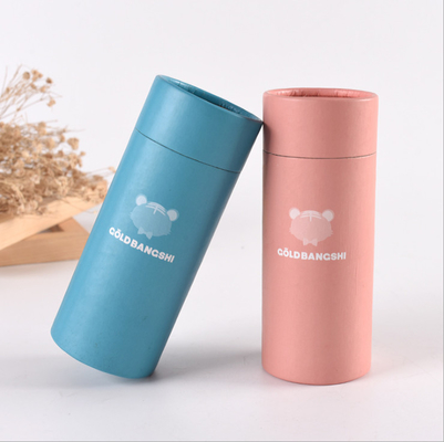 Emballage de papier UV de thé de tube, Copolyester compostable Chai Packaging Box