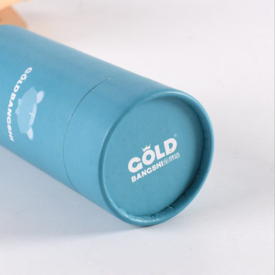 Emballage de papier UV de thé de tube, Copolyester compostable Chai Packaging Box