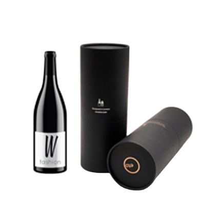 Vernissage mat écologique de boîte-cadeau de bouteille de vin de Noël d'UVprinted