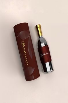 Tube Hotstamping de vin de carton de boisson alcoolisée pour l'emballage de bouteille en verre