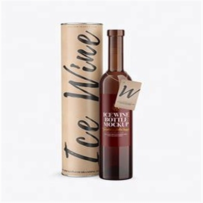 Tube Hotstamping de vin de carton de boisson alcoolisée pour l'emballage de bouteille en verre