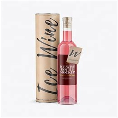 Tube Hotstamping de vin de carton de boisson alcoolisée pour l'emballage de bouteille en verre