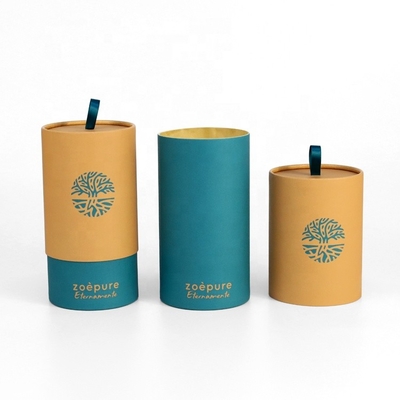L'emballage de papier écologique de tube d'OEM mattelaminated Multifeature