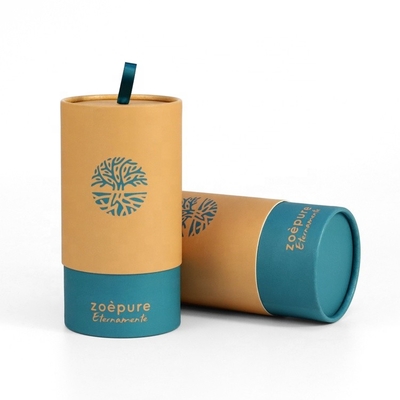 L'emballage de papier écologique de tube d'OEM mattelaminated Multifeature