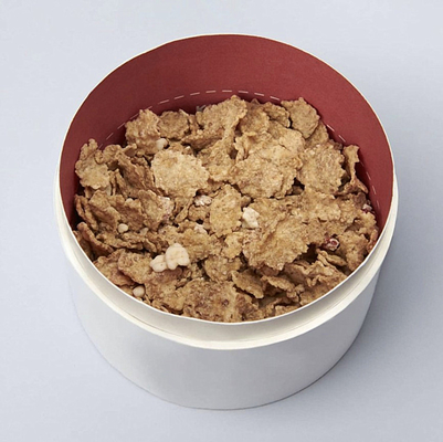Tube en papier de qualité alimentaire avec boîte à tube ronde à fenêtre transparente pour l'emballage alimentaire