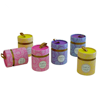 Emballage alimentaire de papier de tube de chocolat, conteneurs d'emballage alimentaire de CMYK recyclables