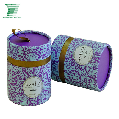 Emballage alimentaire de papier de tube de chocolat, conteneurs d'emballage alimentaire de CMYK recyclables