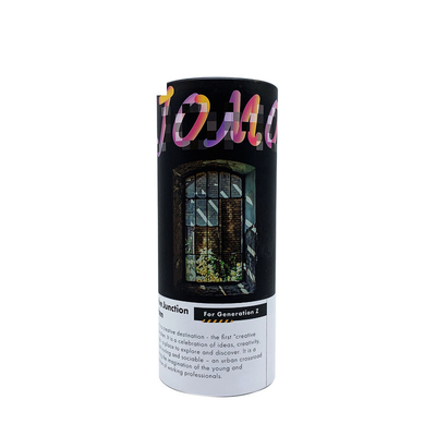 Tubes de carton de CMYK pour empaqueter l'OEM de cylindre de Debossed disponible