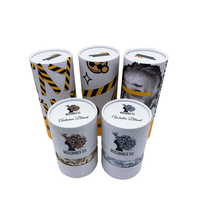 Tubes de carton de CMYK pour empaqueter l'OEM de cylindre de Debossed disponible