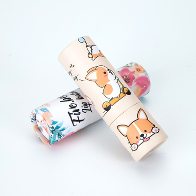 Tube de papier cosmétique d'Offest empaquetant le matériel de plissement de Multifeature