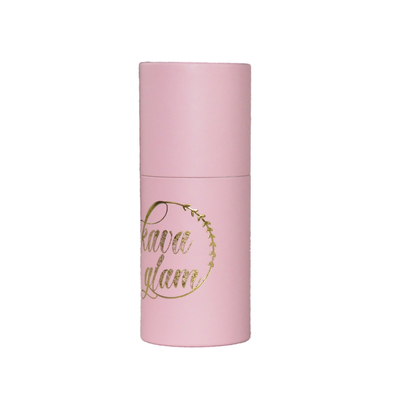 Tube de papier cosmétique de luxe Matte Laminated inséré par mousse de empaquetage