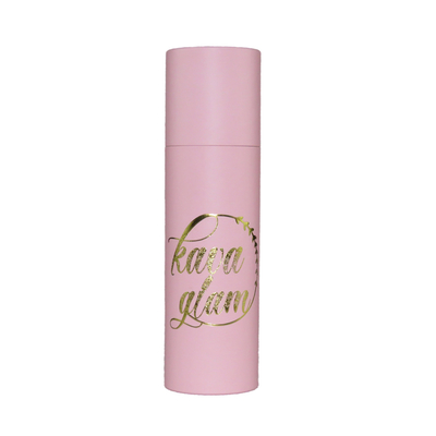 Tube de papier cosmétique de luxe Matte Laminated inséré par mousse de empaquetage