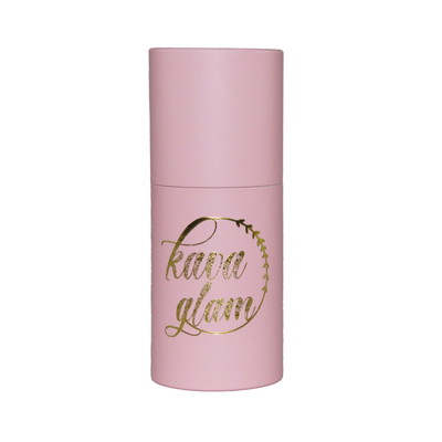 Tube de papier cosmétique de luxe Matte Laminated inséré par mousse de empaquetage