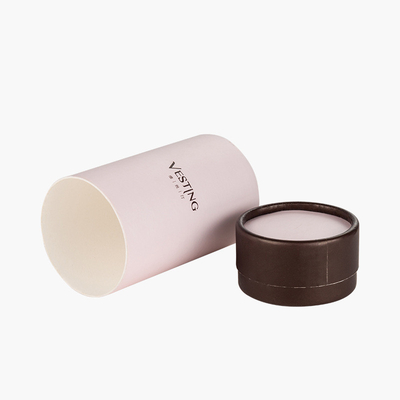 Tube de papier rond pour boîte d'emballage cosmétique en carton d'impression CMJN de parfum