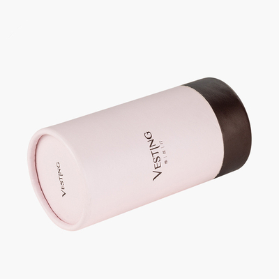 Tube de papier rond pour boîte d'emballage cosmétique en carton d'impression CMJN de parfum
